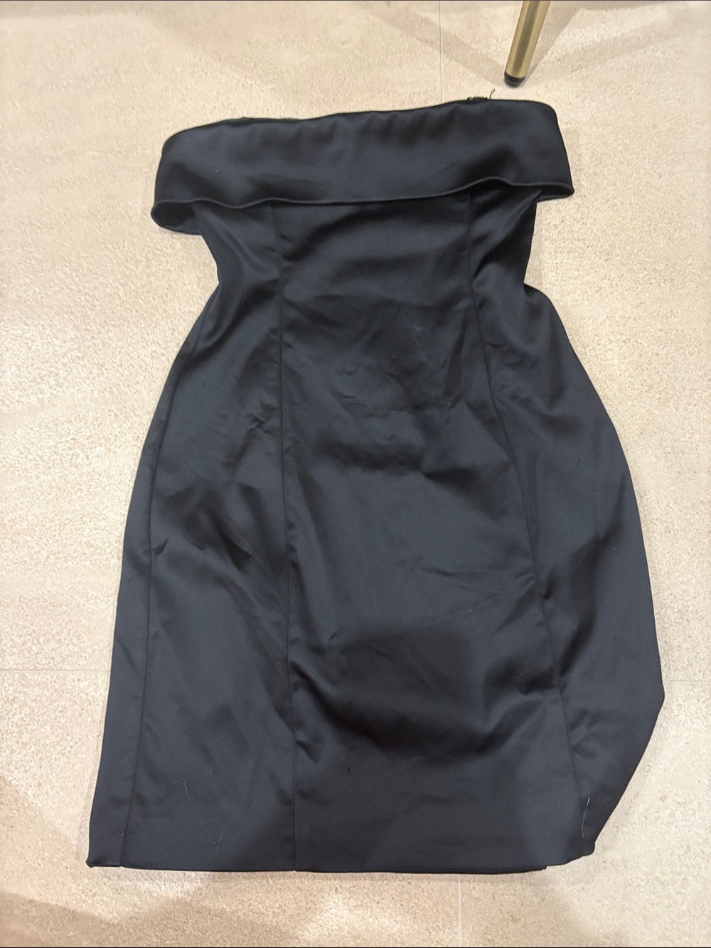 Aritzia Strapless Black Cocktail Dress